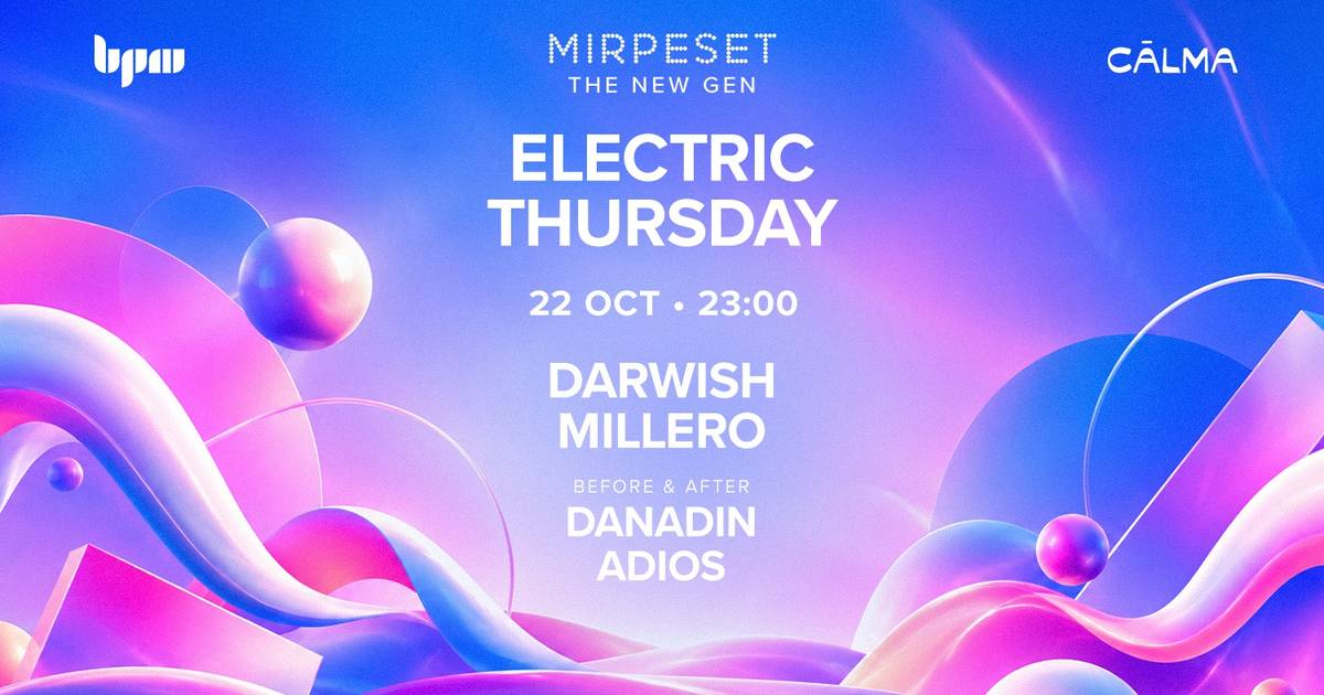 Electric Thursday במרפסת רמת ישי עם DARWISH – 22.10.2026