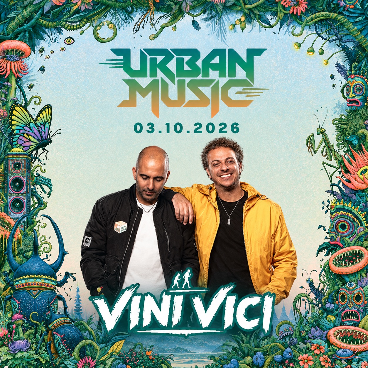 Urban Music עם Vini Vici בראשון לציון – 3.10.2026