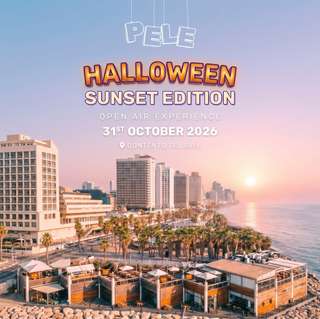 פֶּלֶא HALLOWEEN – מסיבת שקיעה ברופטופ Contento תל אביב, 31.10.2026